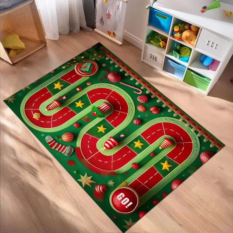 Christmas Gift Road Rug for Ki – обзор и цена Kids Outdoor Xmas Gifts