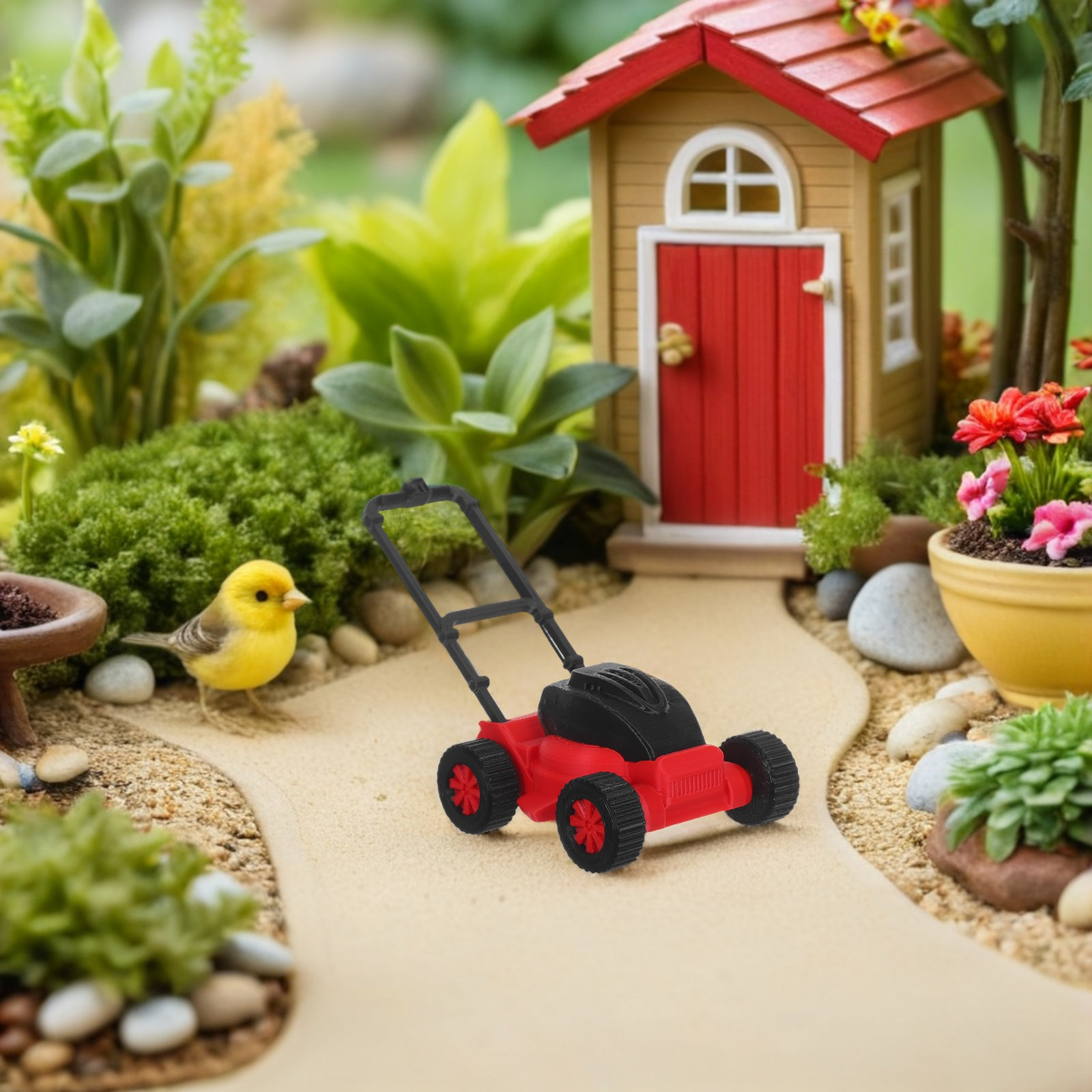 Miniature Lawn Mower Realistic – обзор и цена Kids Outdoor Lawn Mower