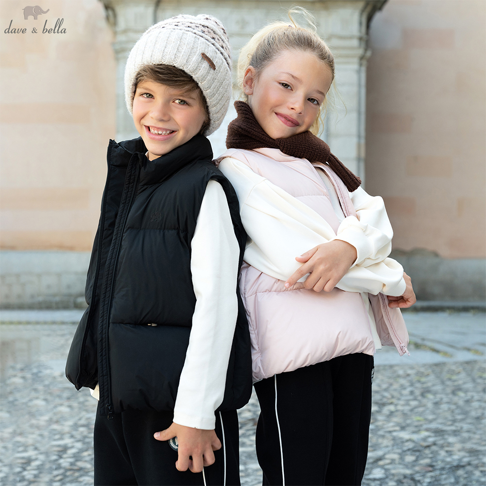 Dave Bella Boys Girls White Do – обзор и цена Kids Outdoor Jacket