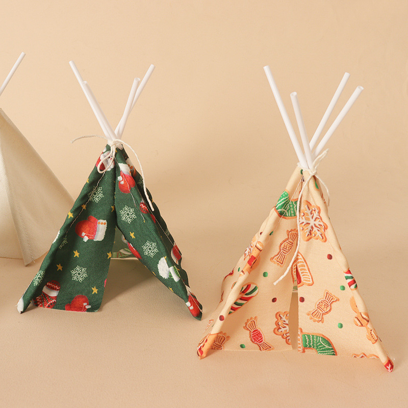 Dollhouse Mini Christmas Campi – обзор и цена Kids Outdoor Teepee