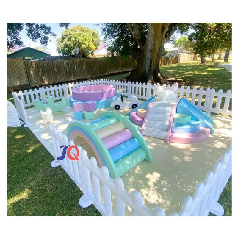 Macaroon-Colored Kids Soft Pla – обзор и цена Kids Outdoor Playground