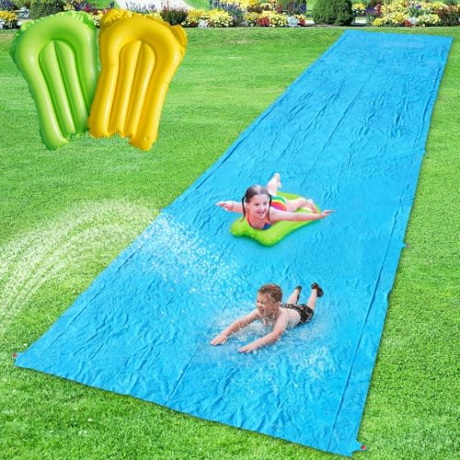 Outdoor backyard summer party  – обзор и цена Kids Outdoor Water Slide