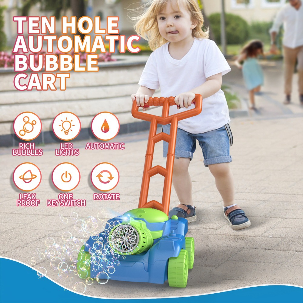 Children Bubble Lawn Mower Pus – обзор и цена Kids Outdoor Lawn Mower