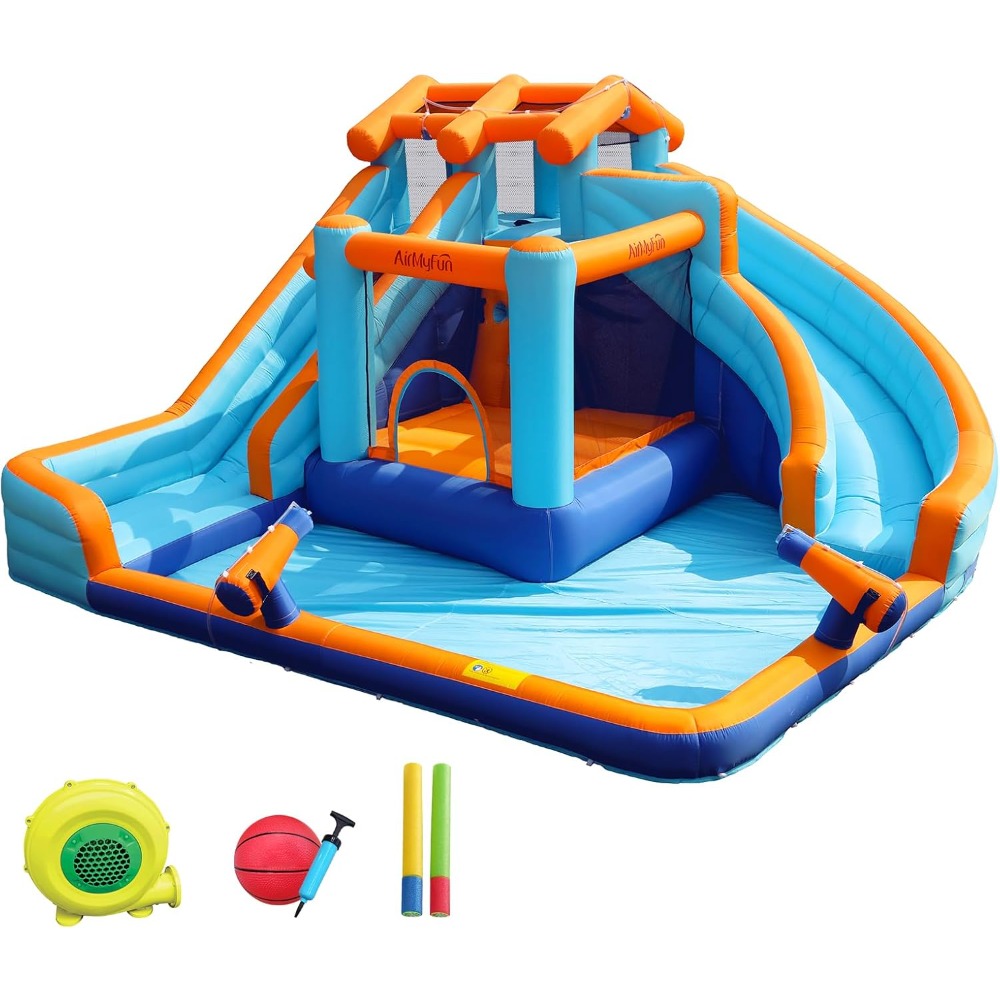 Large Water Slide Bounce House – обзор и цена Kids Outdoor Water Slide