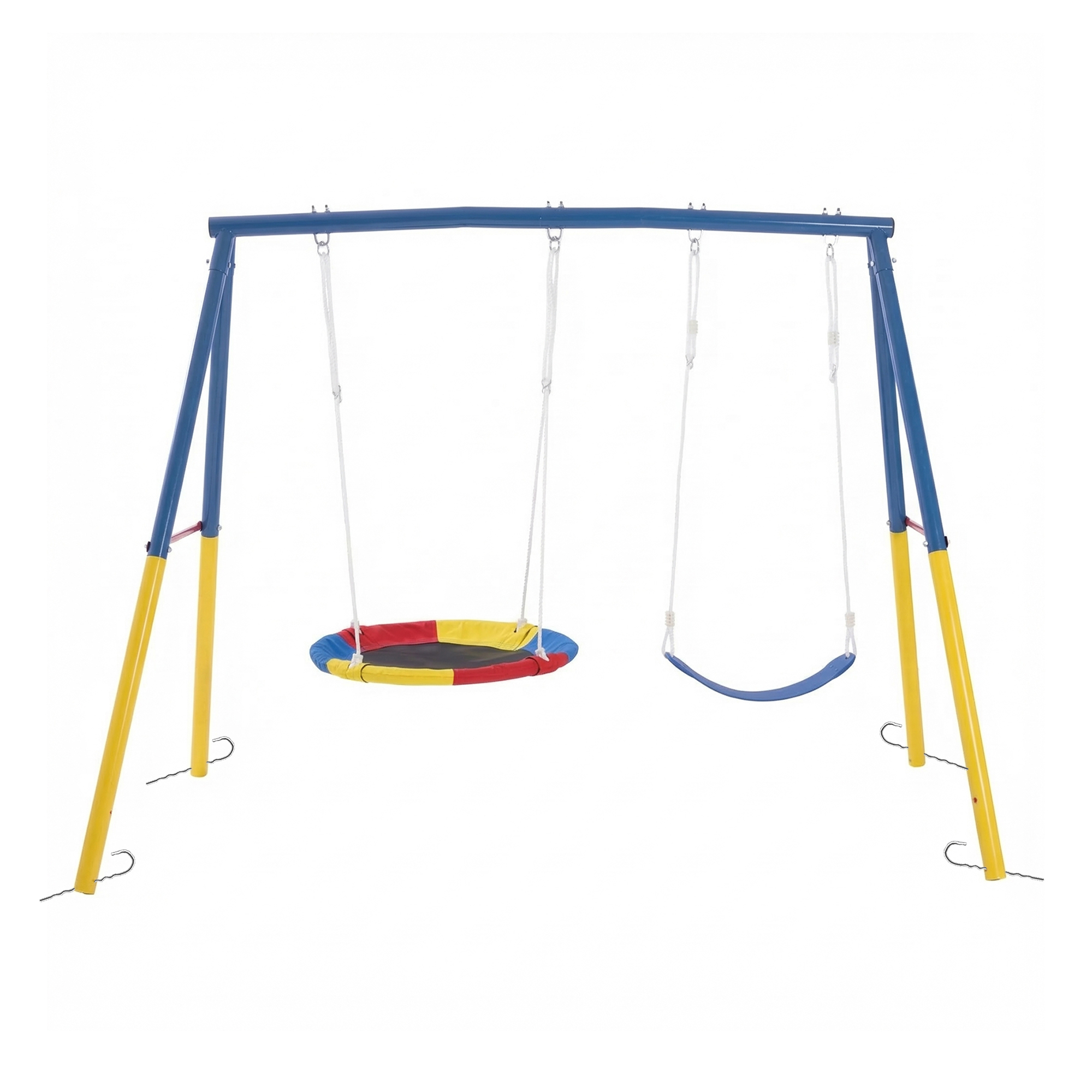 Outdoor Swing Set with Backyar – обзор и цена Kids Outdoor Playground