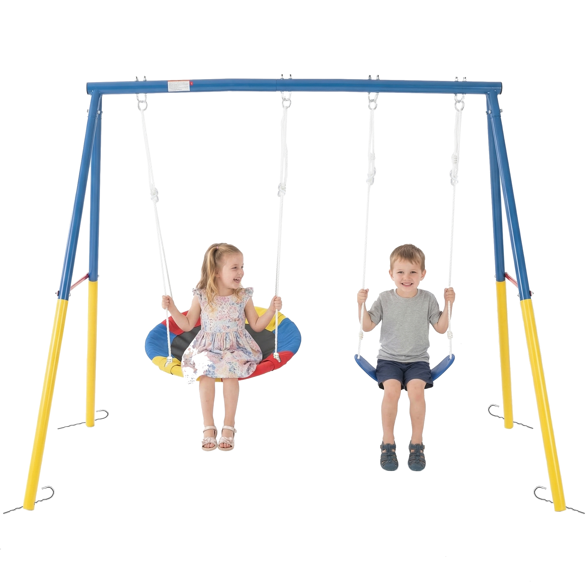 Outdoor Swing Set with Backyar – обзор и цена Kids Outdoor Playground