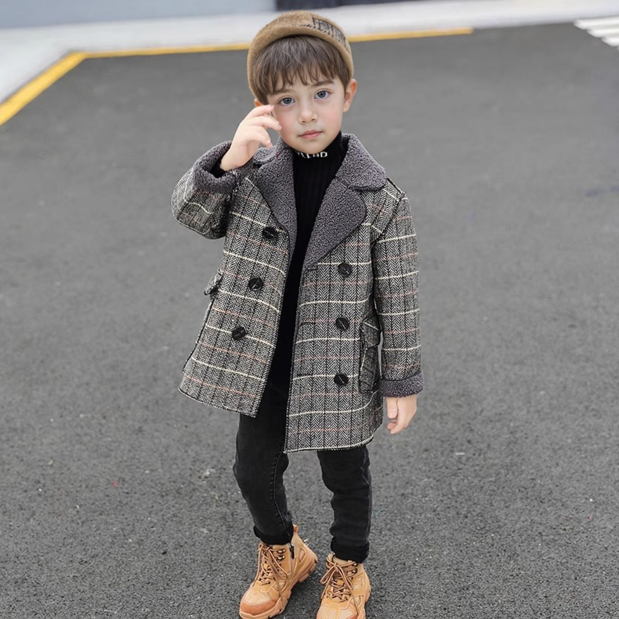 Little Boys Winter Thick Warm  – обзор и цена Kids Outdoor Jacket