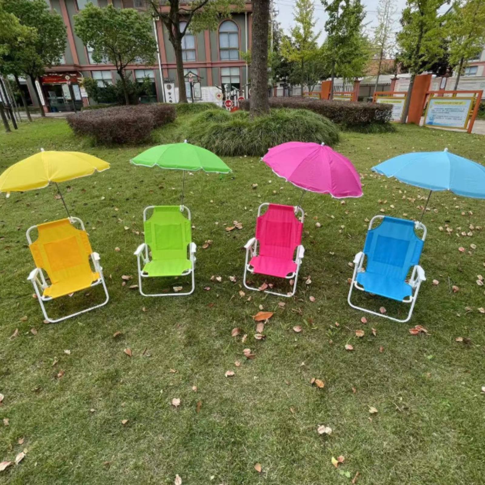Beach Chair with Umbrella Fold – обзор и цена Kids Outdoor Foldable Chair