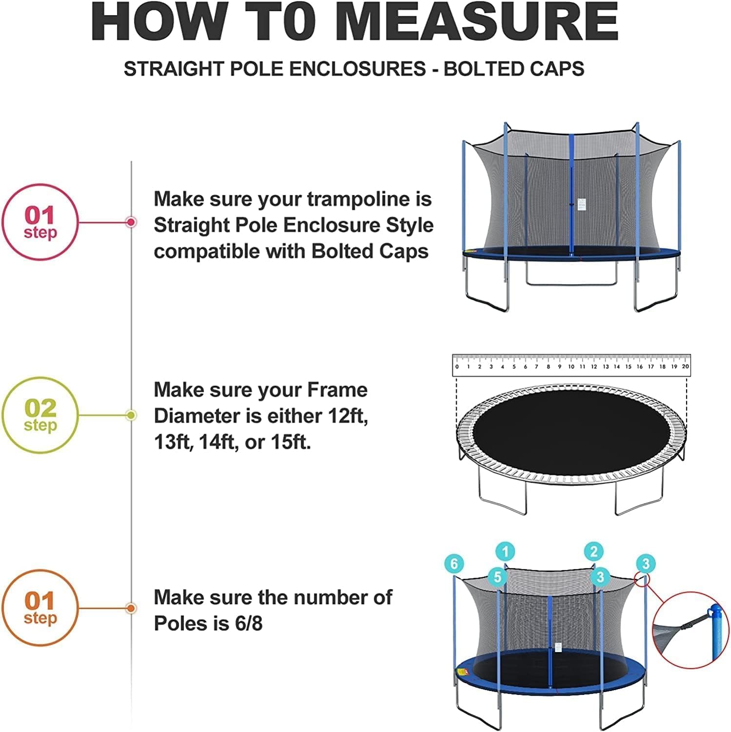 Trampoline safe net  6FT/8FT/1 – обзор и цена Kids Outdoor Trampoline